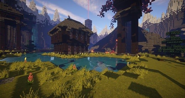 Free Minecraft Video Game illustration and picture