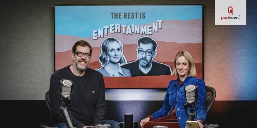 Richard Osman and Marina Hyde