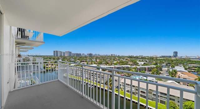Hallandale Beach oceanfront skyline and luxury high-rises
