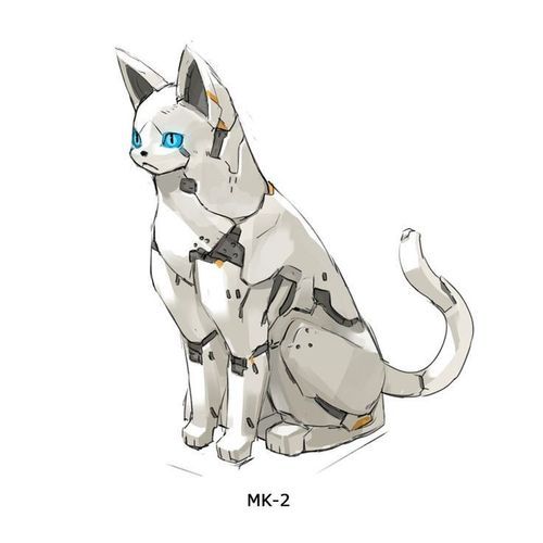 Robot Animals, Robot Design Sketch, Mechanical Animals, Robot Animal, Robot Cat, Arte Robot, Cute Fantasy Creatures, Arte Cyberpunk, Cyberpunk Aesthetic