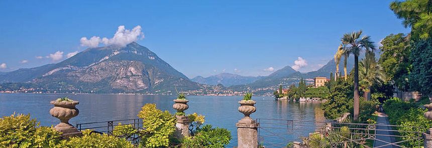Lake Como Wall Art featuring the photograph Lake Como, Varenna, Lombardy by Kathy Collins