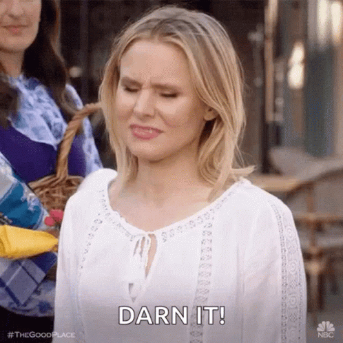 Dang Disgusted Kristen Bell Cringe GIF