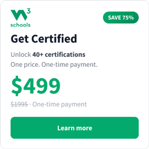 Get Certified Offer