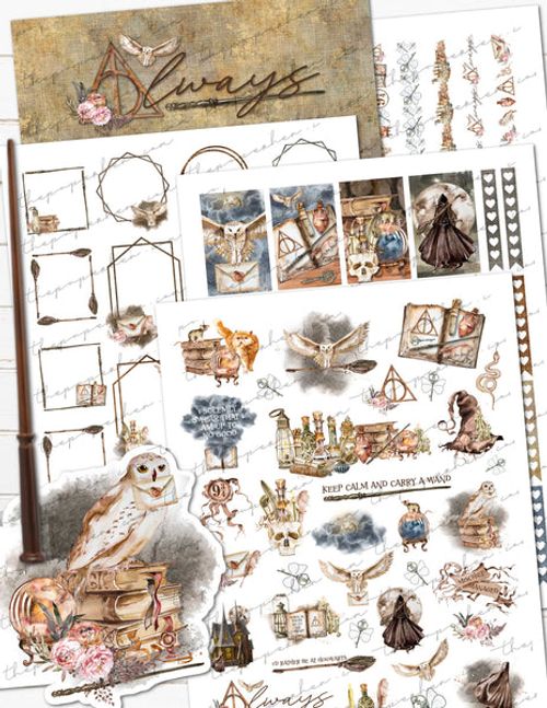 Printable Harry Potter Planner Stickers