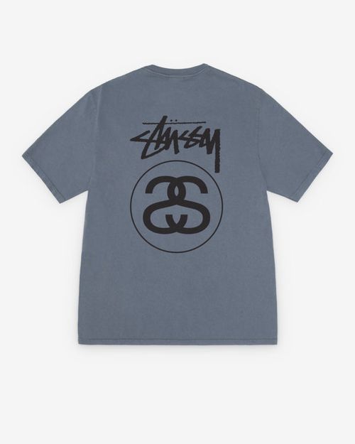 Stüssy - Stock Link Pigment Dyed T-Shirt - (Navy)