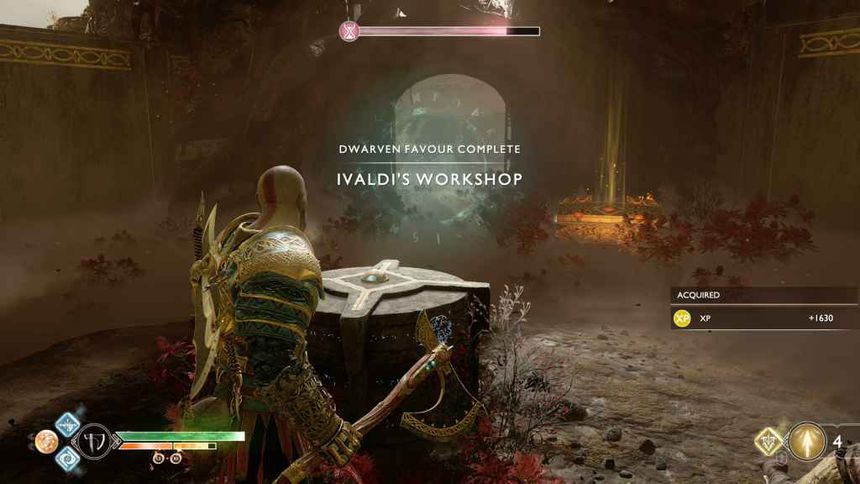Ivaldi's Workshop in God of War