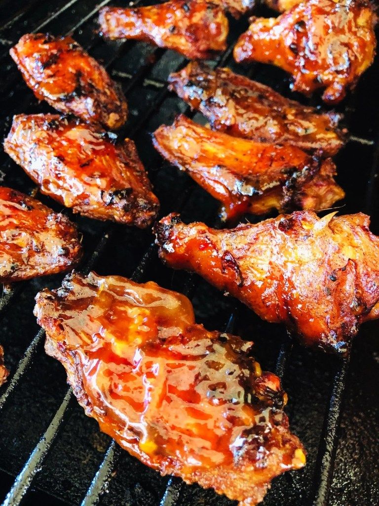 Sweet and Spicy Peanut Chicken Wings