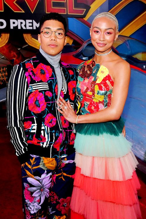 dinah-lance:
““ Chance Perdomo and Tati Gabrielle attend Marvel Studios “Captain Marvel” Premiere on March 04, 2019 in Hollywood, California (Source: Getty Images North America)
” ”