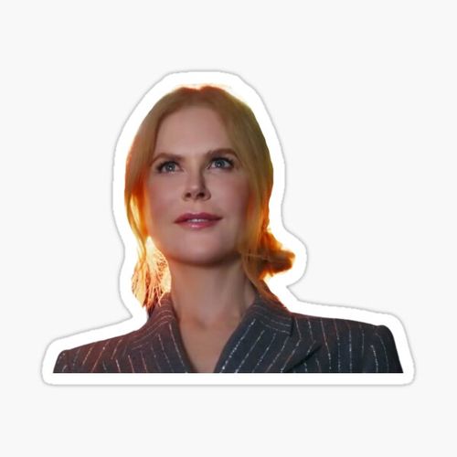 Item preview, Nicole Kidman AMC Meme Sticker designed and sold by stickermemeshop.