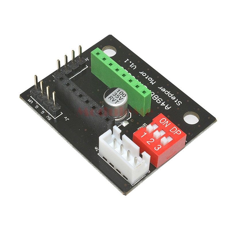 A4988 DRV8825 Stepper Motor Driver Control Panel Board Expansion Board Module V11 Active