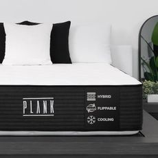 Brooklyn Bedding Plank Firm Luxe 13" Twin Hybrid Mattress |Cooling Top