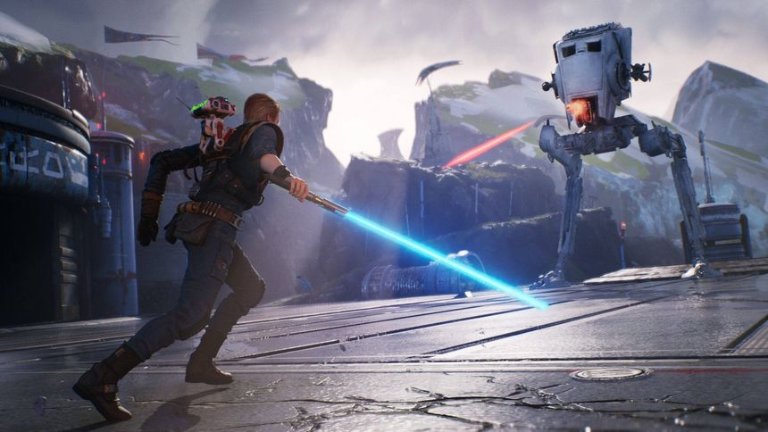 Conquer the Imperial Army in Star Wars Jedi Fallen Order Wallpaper