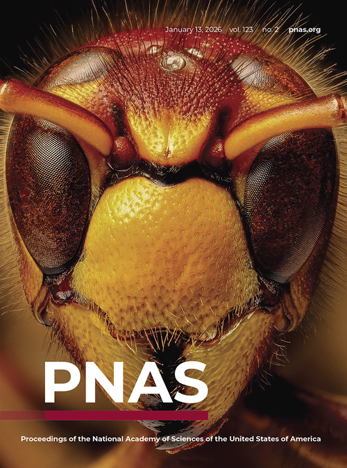 The cover image for PNAS Table of Contents Vol. 123 No. 2