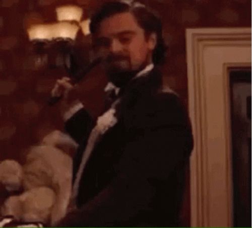 Django Leonardo Dicaprio Sold GIF