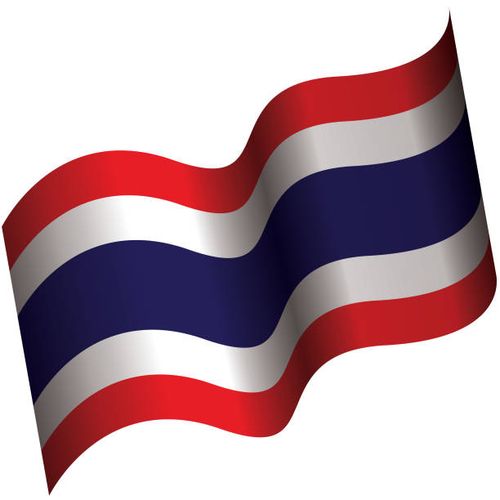 flag of thailand - thailand flag stock illustrations