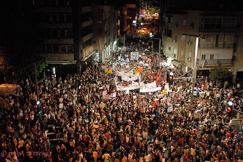 israel housing protests tel aviv august 6 2011b