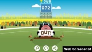 Google's doodle on June 13 celebrated the International Cricket Council Champions Trophy tournament.