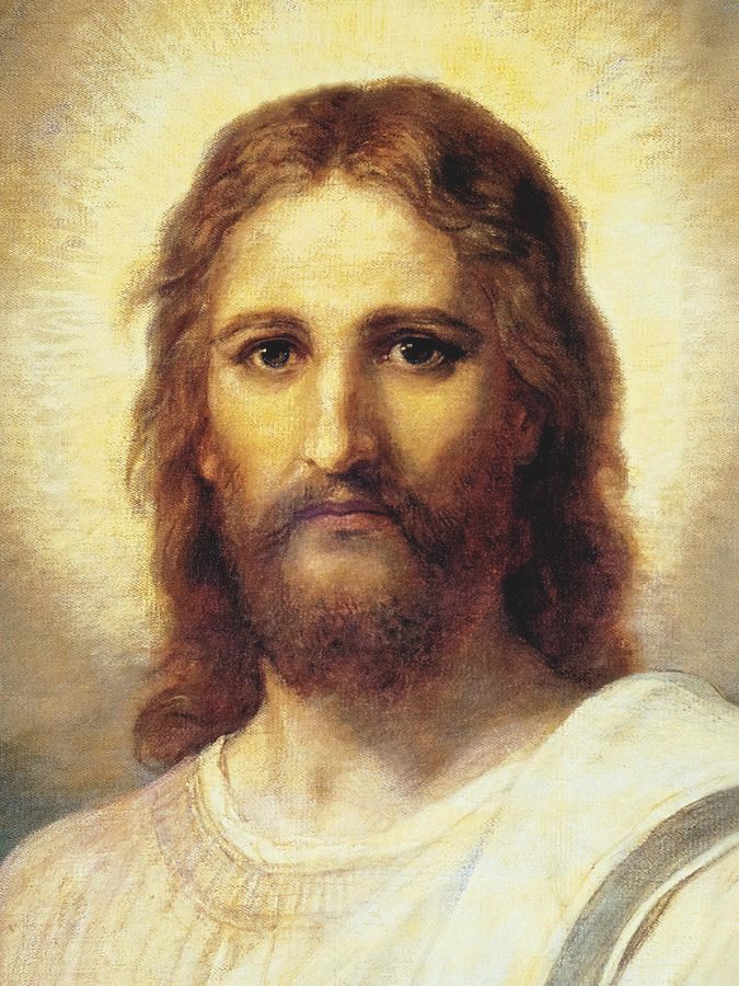 Head of Christ Painting by Heinrich Hofmann - Pixels