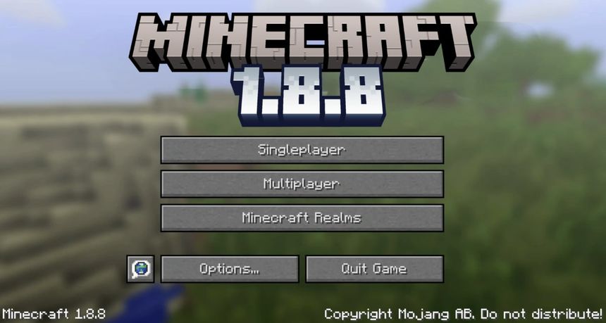 Minecraft 1.8.8 (2015)