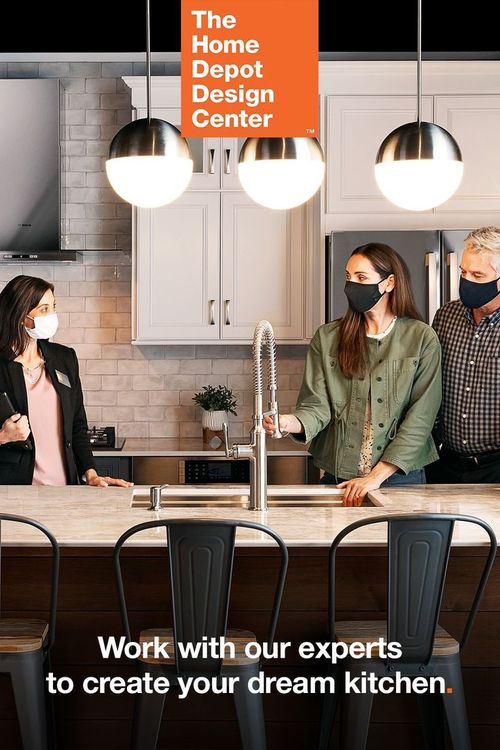 Experience high design and smart appliances at The Home Depot Design Center’s interactive showroom.