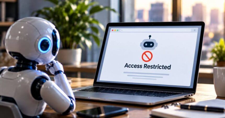 Websites restrict AI agents, limiting automated shopping, travel and banking
