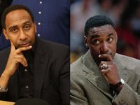 Stephen A. Smith Taking Cheap Shots At Jaylen Brown While Isiah Thomas Has His Back, Telling Stephen A. Smith To Shut His Fucking Mouth Made My Weekend | Barstool Sports