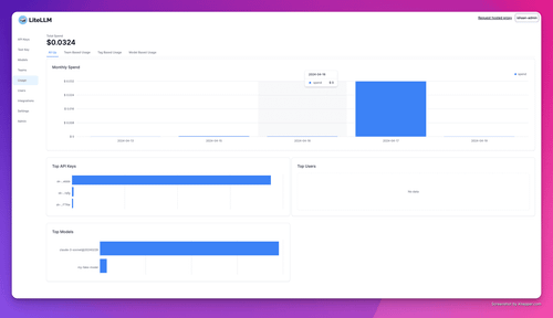 LiteLLM：统一调用多种大模型API的Python SDK，多平台LLM调用与管理工具
