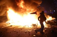 Destructive protests sweep across France, with buildings burned and hundreds detained - The Washington Post