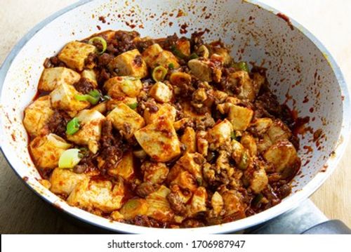 Mapo tofu with Chinese douban paste