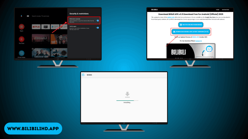 Install Bilibili APK on Smart TV (1)
