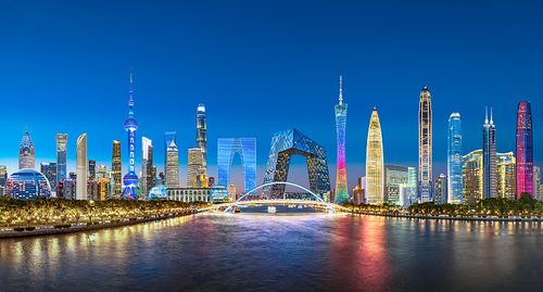 城市地标建筑风光图片下载