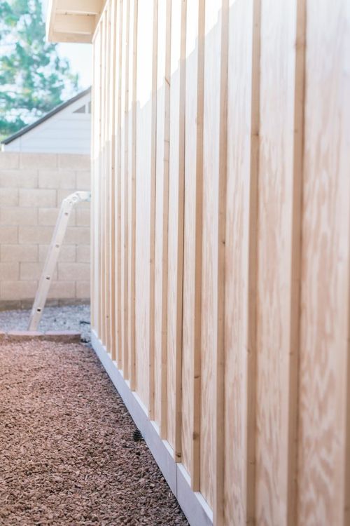 How to install battens on exterior of home