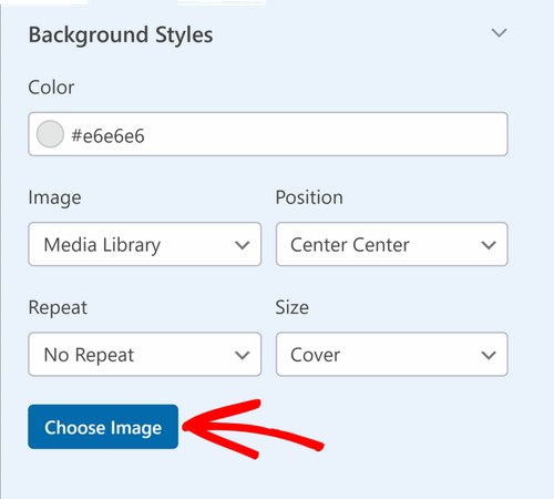 Choose background image