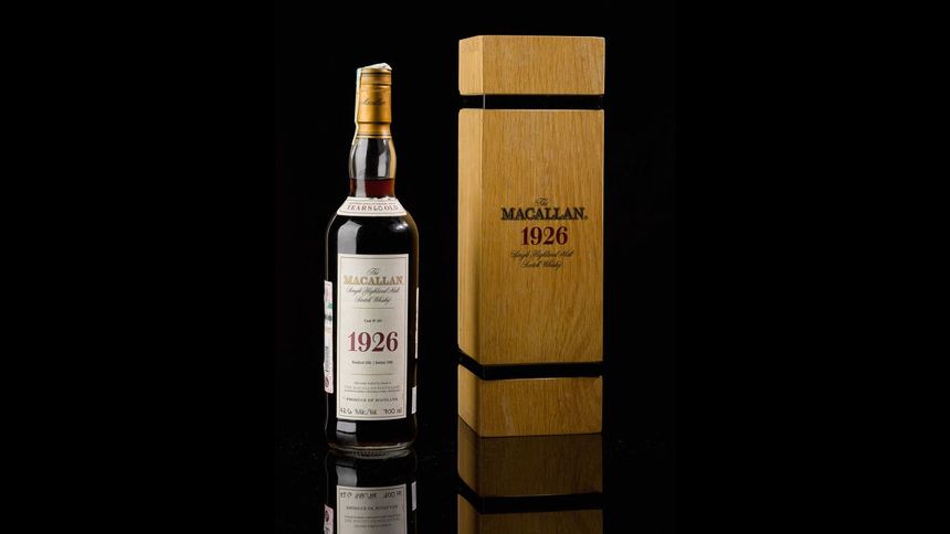 Macallan 1926: Rare whisky fetches record $2.7 million at Sotheby's auction