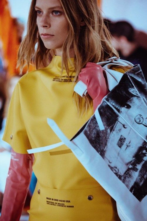 Raf’s Calvin Klein show referenced Warhol and horror films