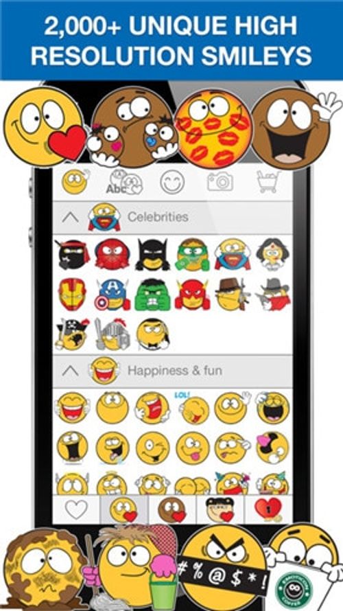 WhatsApp emoji apps for iphone and android
