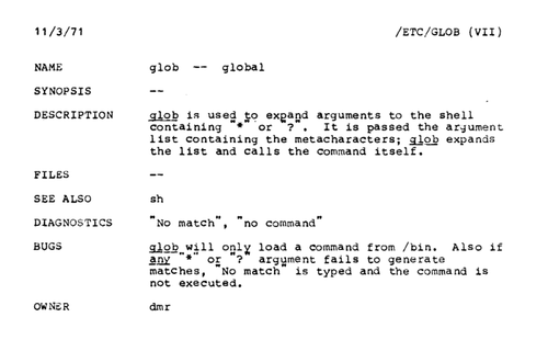 glob (programming) - Wikipedia