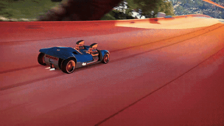 Hot Wheels Twin Mill Flying GIF