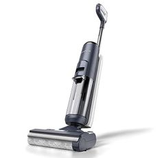 Tineco Floor ONE S5 Smart Cordless Wet Dry Vacuum Cleaner and Mop for Hard Floors, Digital Display, Long Run Time, Great for Sticky Messes and Pet Hair, Space-Saving Design, Blue