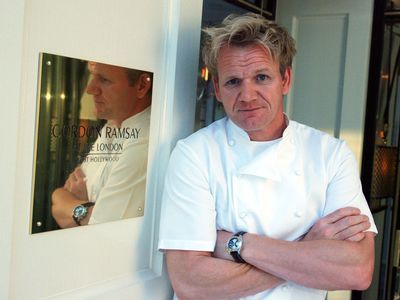 British chef and restaurateur Gordon Ramsay