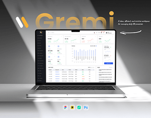 Gremi Personal – HR SaaS Admin Dashboard & UX UI Design