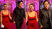 See Katy Perry Get Birthday Serenade During Justin Trudeau DEBUT - YouTube