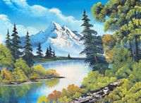 Here’s your chance to own a rare Bob Ross painting - WANE 15