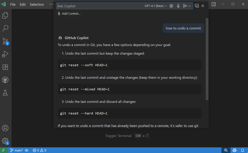 Screenshot of Quick Chat