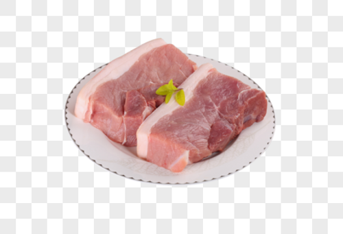 猪后臀尖肉食品猪高清图片