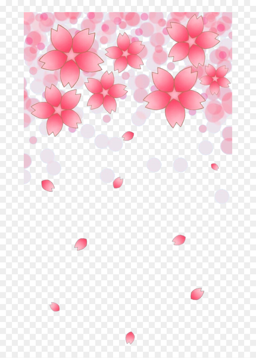 Cherry Blossom Petals Falling Png , Png Download - Transparent Cherry Blossoms Gif, Png Download - cherry blossom petals png