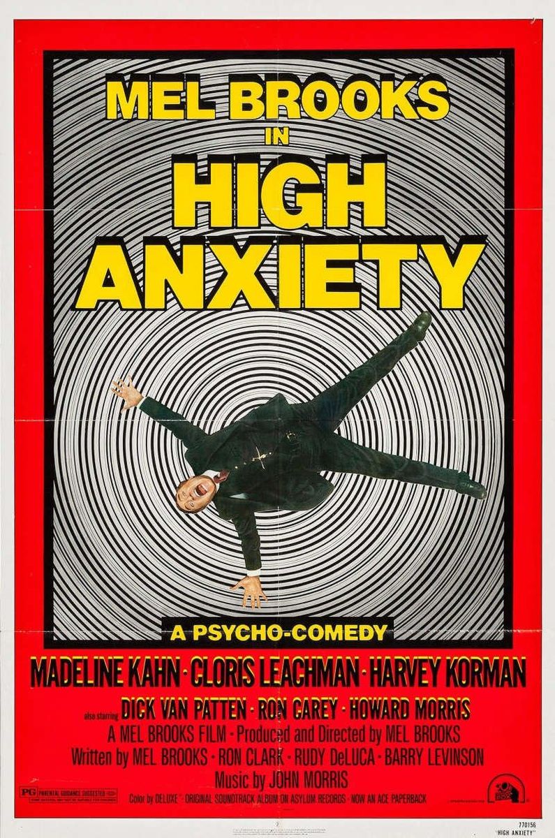 High Anxiety One Sheet Movie Poster, 1977 at Amazon's Entertainment Collectibles Store