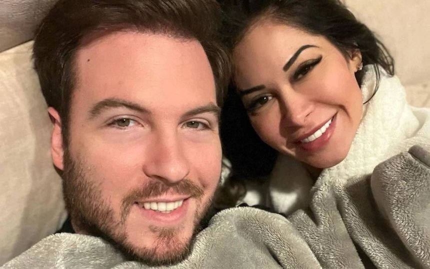 O casal Maíra Cardi e Thiago Nigro
