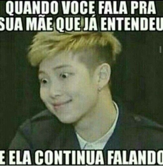 -OK omma eu já entendi Omma - eu sei mas ai bla bla | Bts engraçado, Memes engraçados, Memes