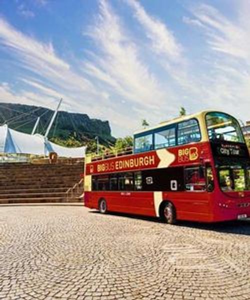 Big Bus Tours: Edinburgh & Britannia Hop-On, Hop-Off Bus Tour